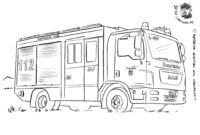 feuerwehrautos zum ausmalen feuerwehrautos zum ausmalen