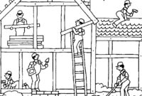 baustelle zum ausmalen