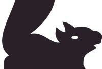 schablone eichhörnchen schablone eichhörnchen