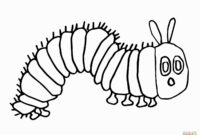 raupe ausmalbild
