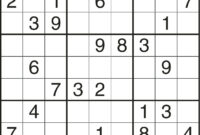 sudoku einfach ausdrucken
