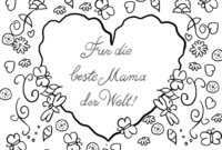 mama ausmalbilder muttertag