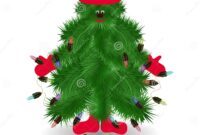 weihnachtsbäume lustig