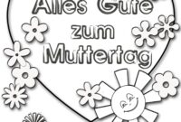 muttertag vorlage muttertag vorlage