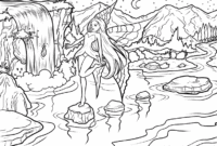 natur ausmalbild natur ausmalbild