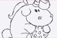 ausmalbilder einhorn pummel