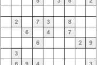sudoku sehr sehr schwer
