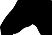 vorlage pferdekopf vorlage pferdekopf