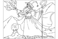 zauberer ausmalbild zauberer ausmalbild