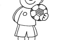 fußballer ausmalbild