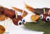 kastanien basteln einfach