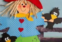 vogelscheuche basteln vogelscheuche basteln