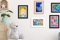 bilderrahmen kinderzeichnungen