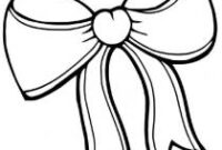 ausmalbild schleife ausmalbild schleife