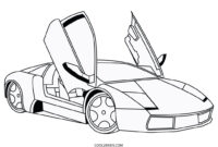 sportwagen zum ausmalen