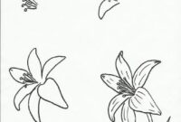 zeichnen ideen leicht blumen