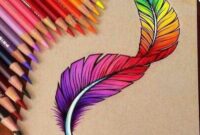 malen mit buntstiften