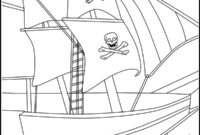 piratenschiff ausmalbilder