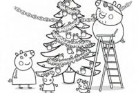 ausmalbild peppa wutz geburtstag