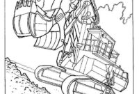 bagger zum ausmalen bagger zum ausmalen