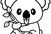 koalabär ausmalen