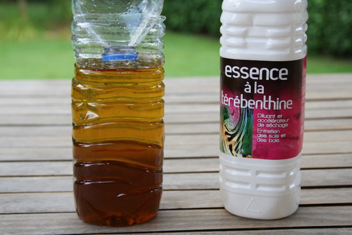 essence de térébenthine pour nettoyer les meubles