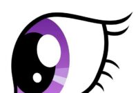 einhorn augen vorlage