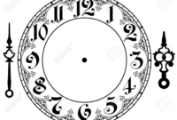 uhr vorlagen zum ausdrucken