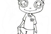 malvorlage fußballspieler zeichnen