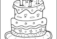 geburtstagstorte torte malen geburtstagstorte torte malen