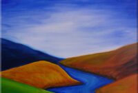 landschaftsbilder leinwand