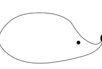 igel basteln vorlage zum ausdrucken