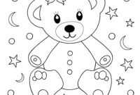 bär mit herz zum ausmalen bär mit herz zum ausmalen