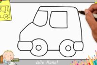 auto einfach zeichnen