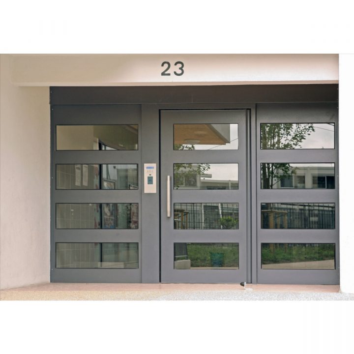 porte d entrée d immeuble