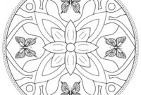 ausmalbilder schmetterling mandala ausmalbilder schmetterling mandala