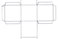 würfel bastel vorlage