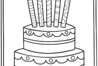 geburtstagstorte zeichnung geburtstagstorte zeichnung