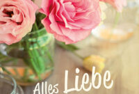 alles gute bilder blumen
