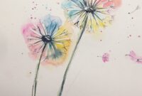 blume wasserfarben blume wasserfarben