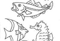 wassertiere malen wassertiere malen