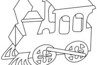 lokomotive schablone