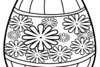 malvorlage osterei kostenlos