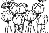 tulpen ausmalbilder tulpen ausmalbilder