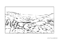 brücke ausmalbild brücke ausmalbild