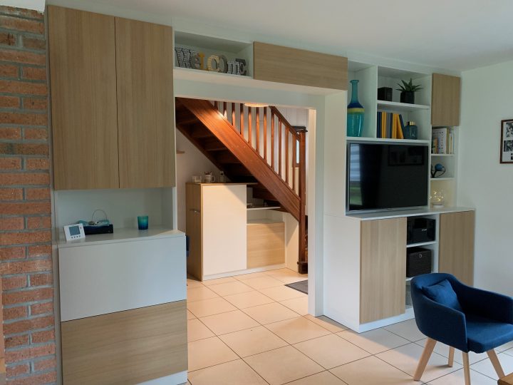 meuble sur mesure entrée