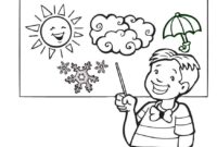 wetter ausmalbild wetter ausmalbild