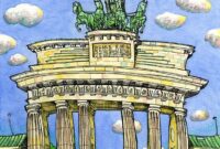 brandenburger tor malen brandenburger tor malen