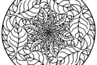 blatt mandala blatt mandala