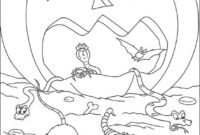 ausmalbild halloween